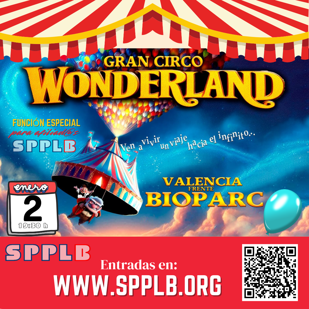 Oferta ocio SPPLB CIRCO WONDERLAND NAVIDAD 2025